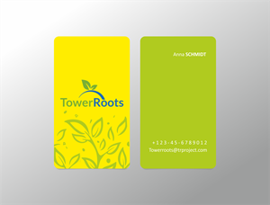 Business Card Design for TowerRoots (Farming Devices) | Business Card Design by Artissan