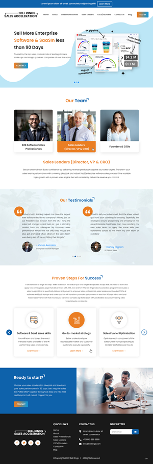 Web Design by pb for this project | Design #29052257