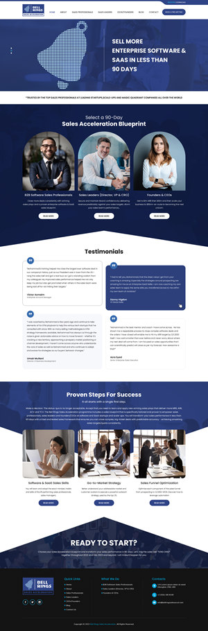 Web Design by sai.designer87 for this project | Design #29157950