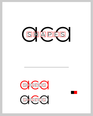 Logo Design by momo57 for aca shapes | Design: #29044387