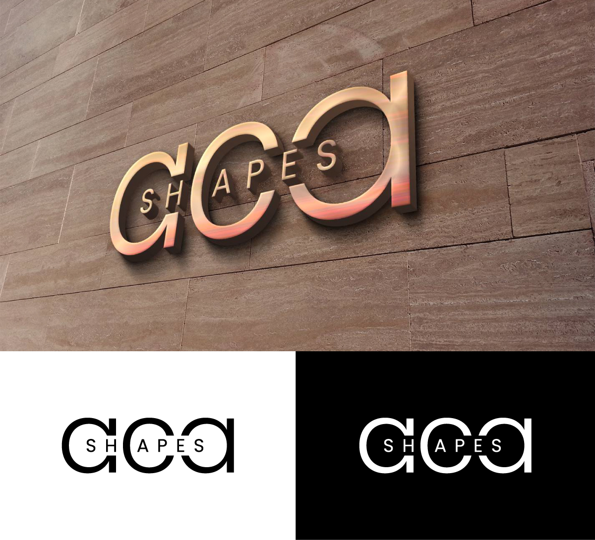 Logo Design by ecorokerz for aca shapes | Design #29005633