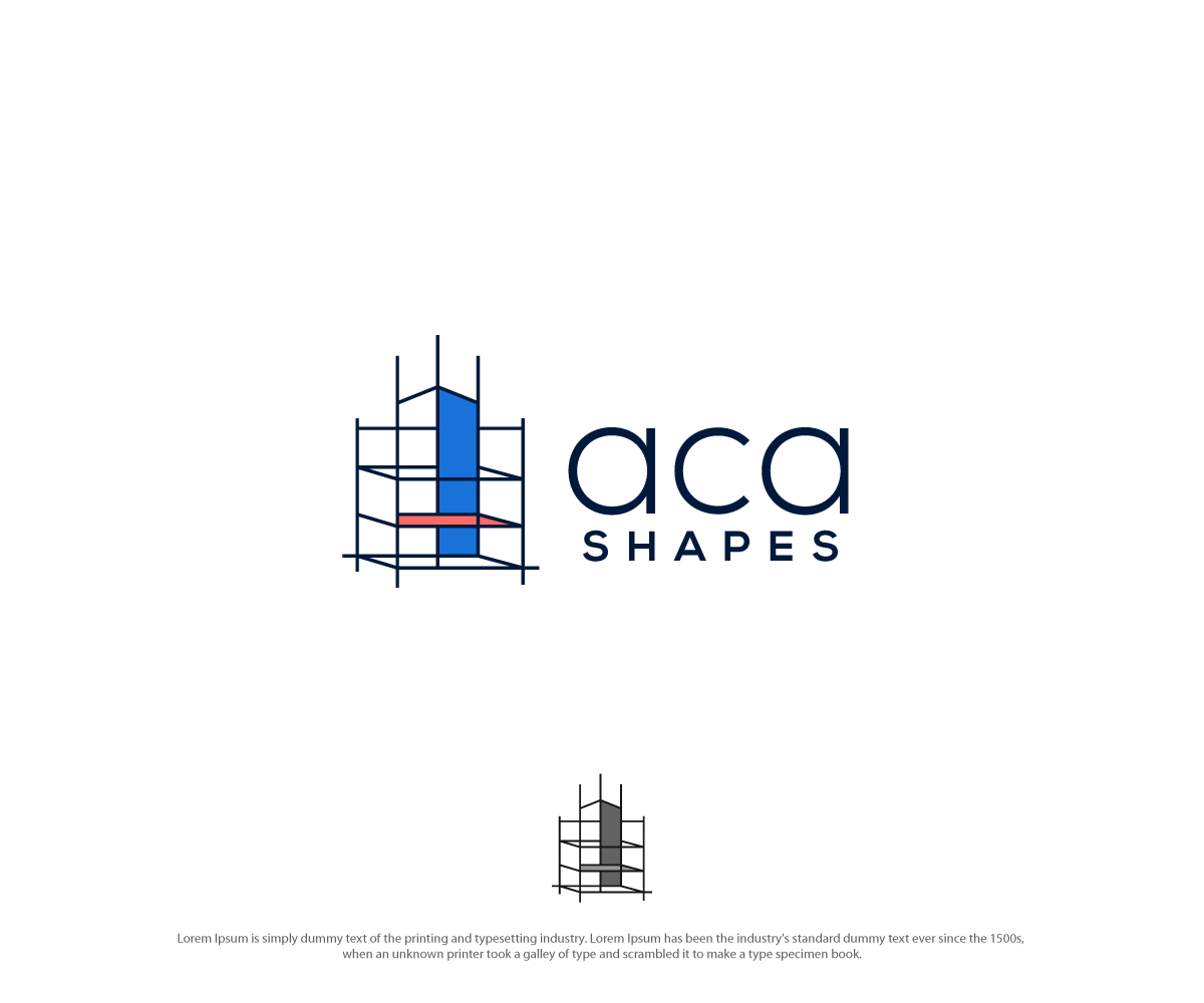 Logo Design by ecorokerz for aca shapes | Design #29006351