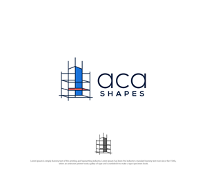 Logo Design by ecorokerz for aca shapes | Design: #29006351