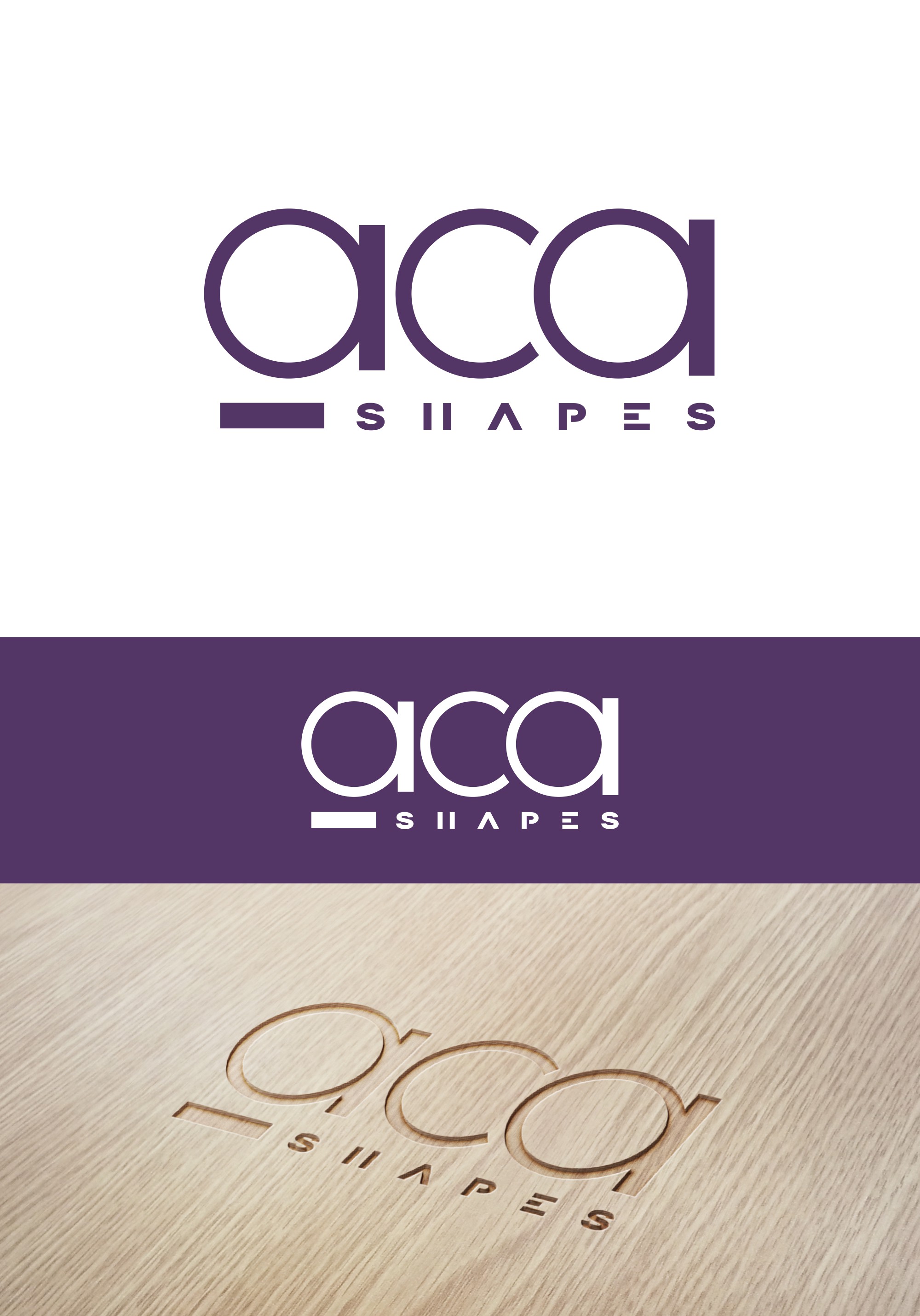 Diseño de Logo por bojboga para aca shapes | Diseño #29047483