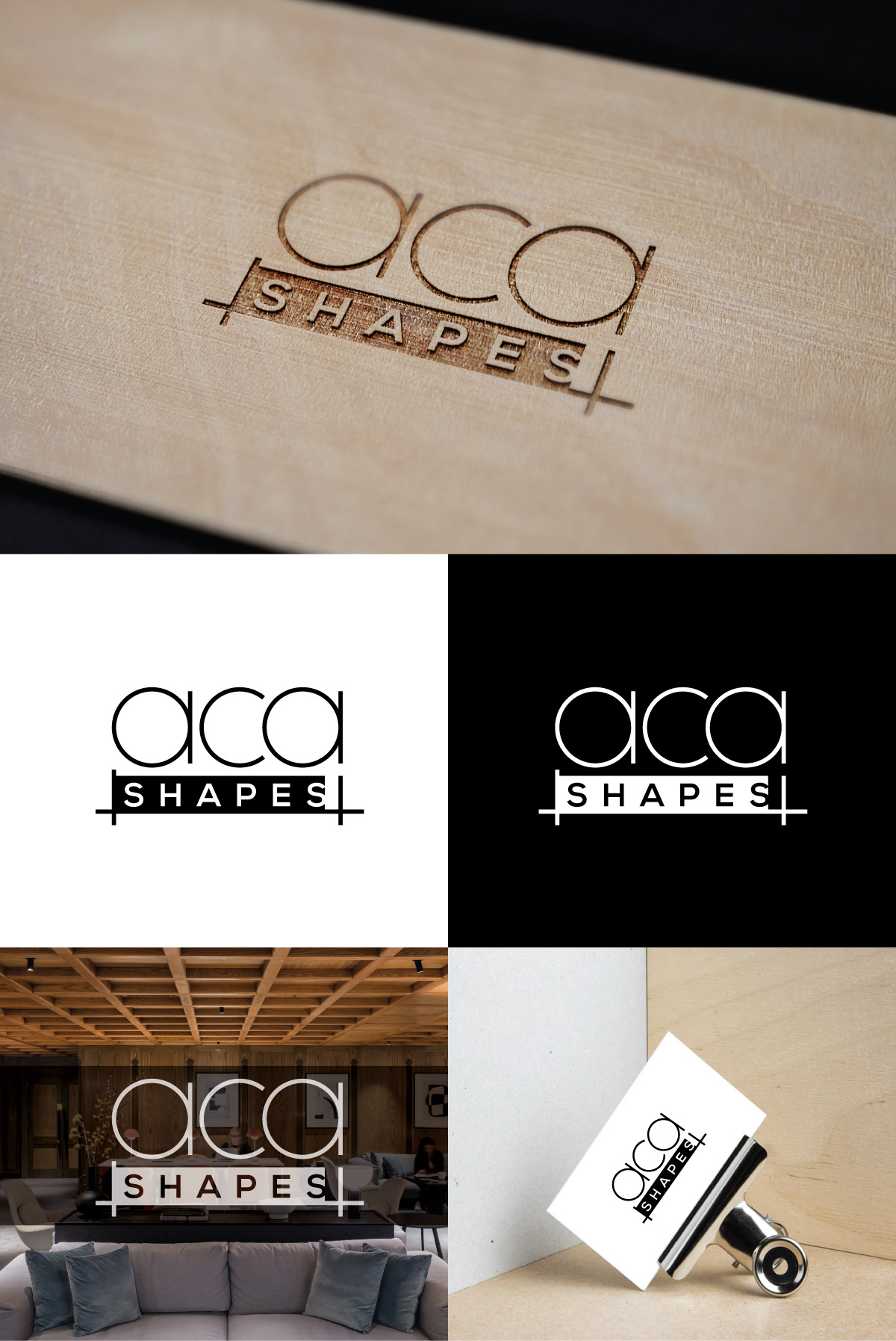 Logo Design by creativepix for aca shapes | Design #29020476