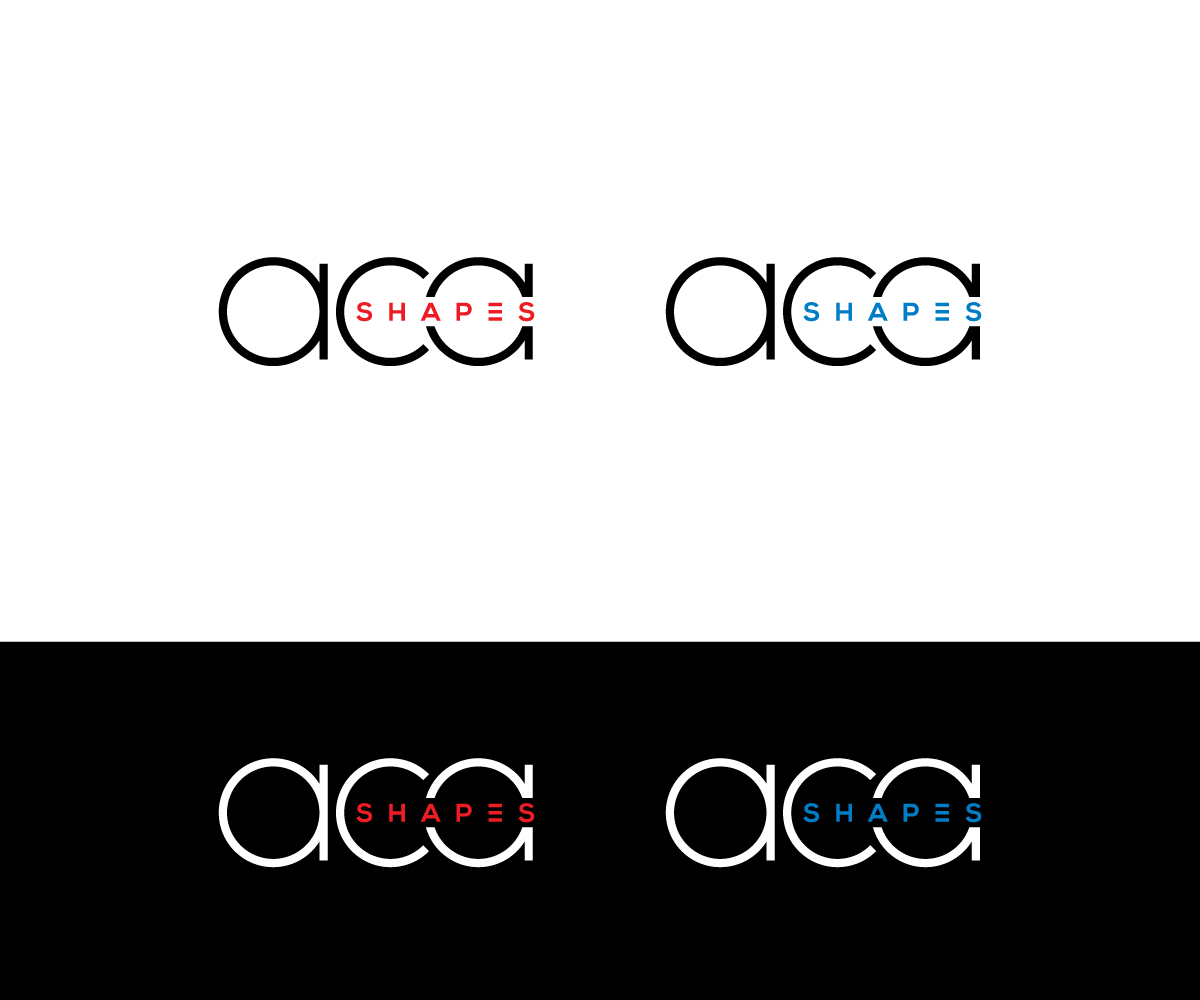 Logo Design by step forward 2 for aca shapes | Design #29018291