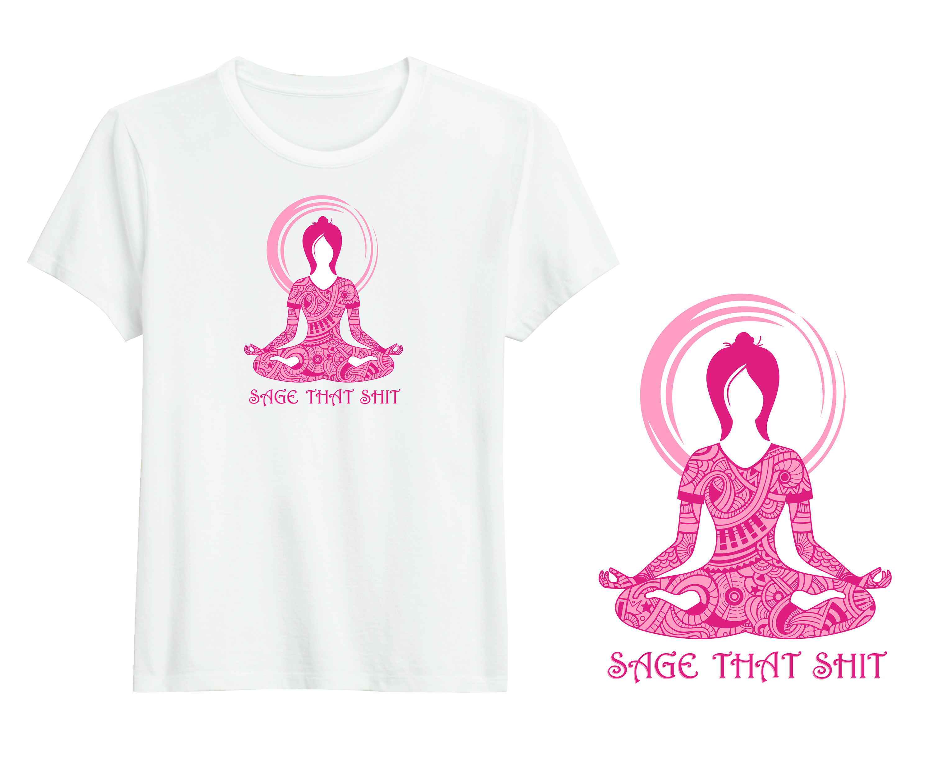 T-shirt Design by GREEN SENTHIL for The Manifestation Source | Design #29035063