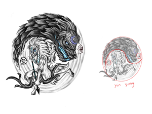 Tattoo Design by ELAMANTS for this project | Design: #29042346