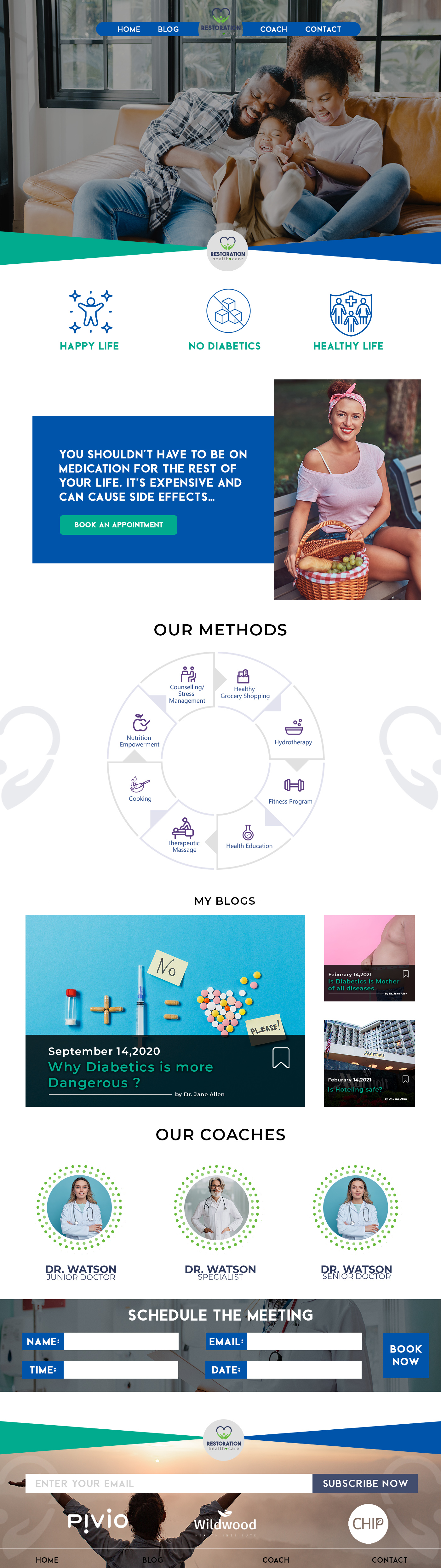 Web Design by Adeel Rahman for Diamond Head SDA Church | Design #29031568