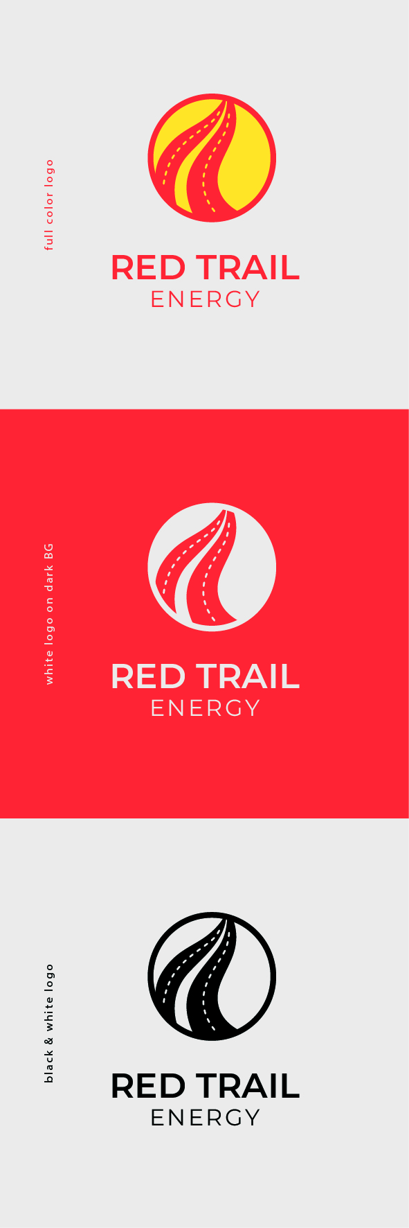 Logo Design by Lammy for Red Trail Energy | Design #29018734