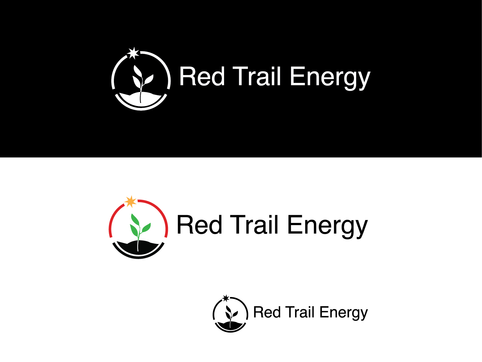 Logo Design by sun_bird for Red Trail Energy | Design #29042979