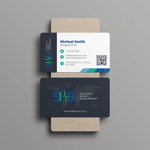 Business Card Design by Tilt for Scientific Health Development | Design: #29012896