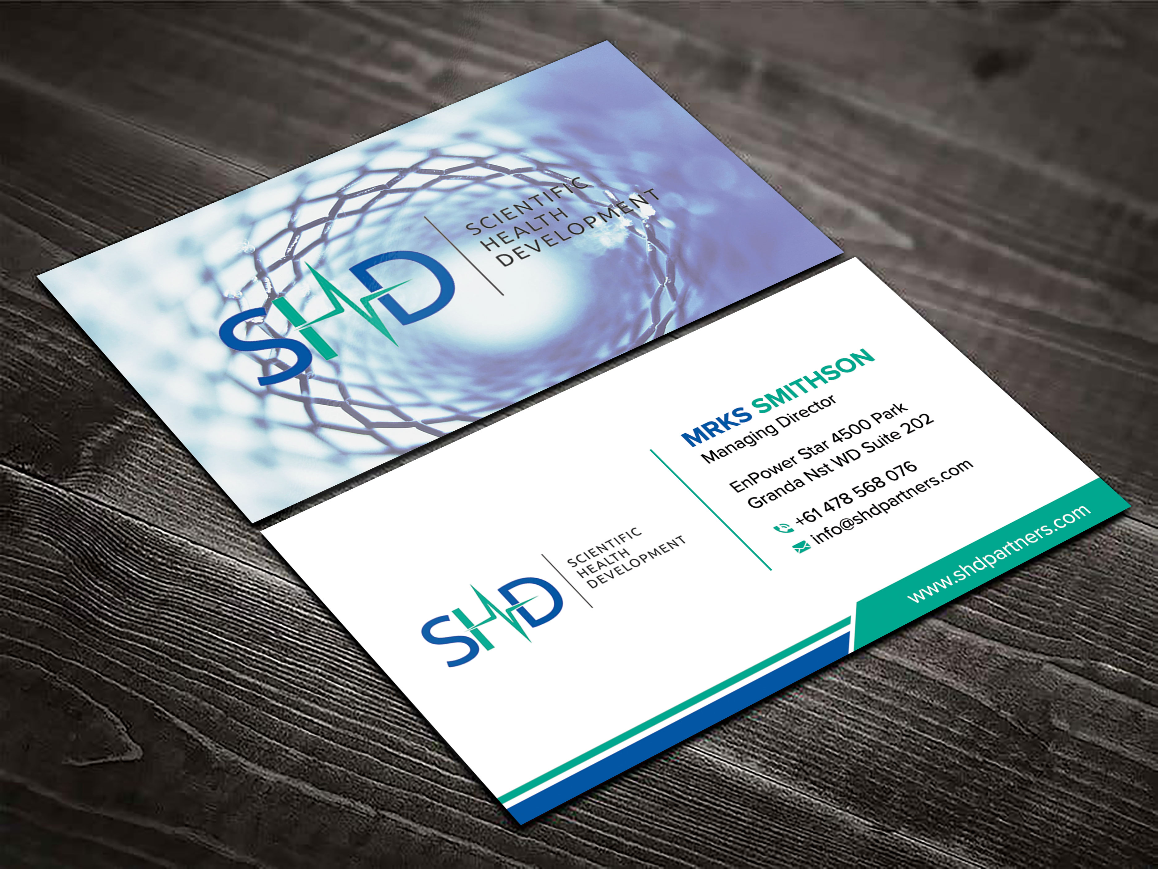 Business Card Design by sadikul islam for Scientific Health Development | Design #29014806