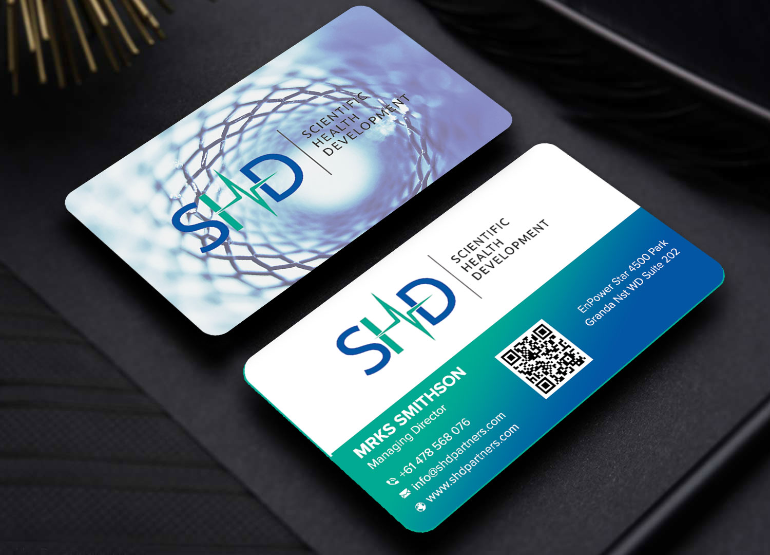 Business Card Design by sadikul islam for Scientific Health Development | Design #29021657