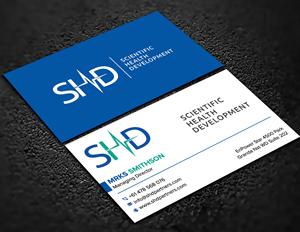 Business Card Design by sadikul islam for Scientific Health Development | Design: #29021686