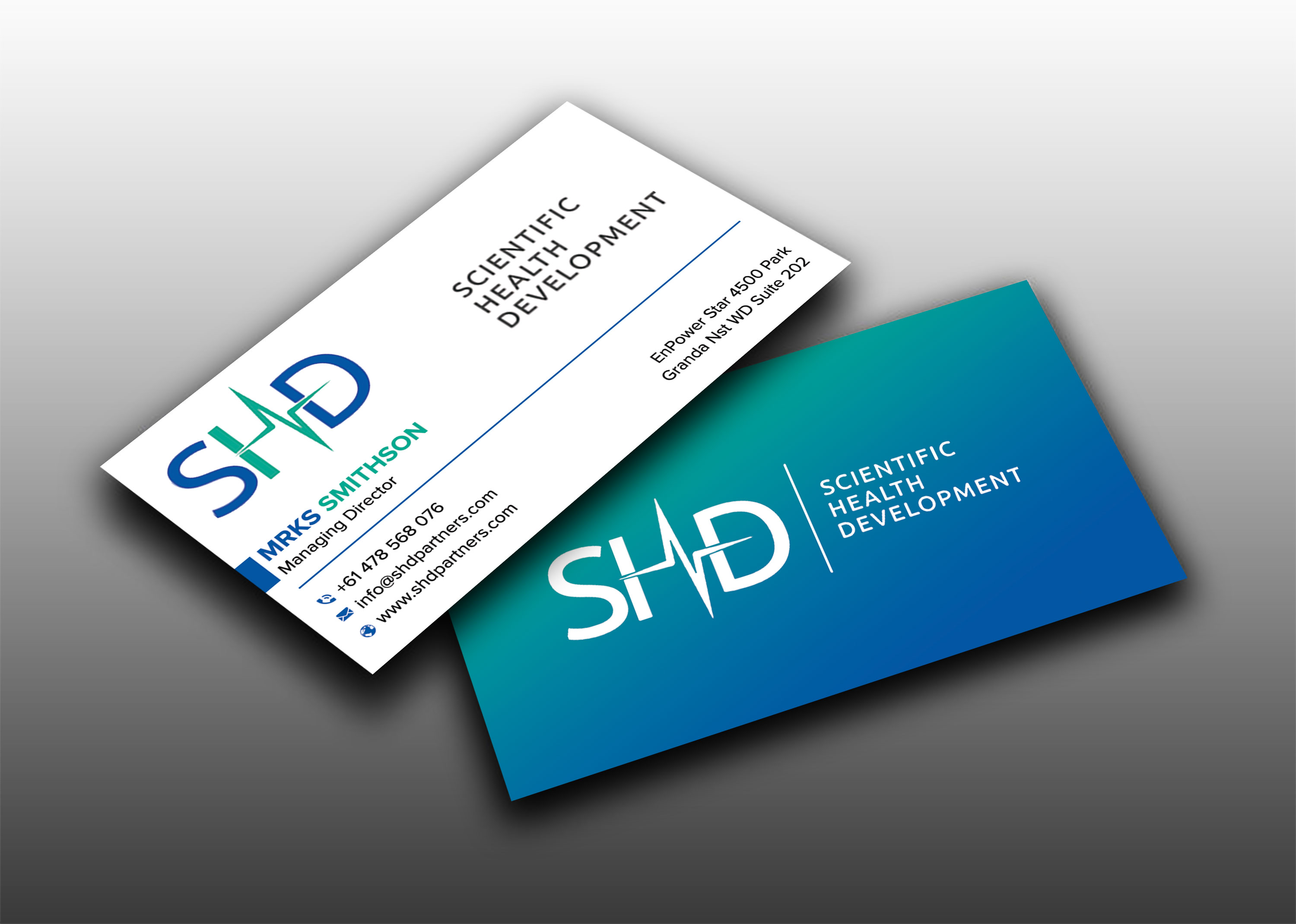 Business Card Design by sadikul islam for Scientific Health Development | Design #29021691