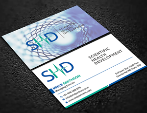 Business Card Design by sadikul islam for Scientific Health Development | Design: #29021692