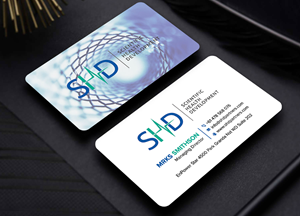 Business Card Design by sadikul islam for Scientific Health Development | Design: #29021868
