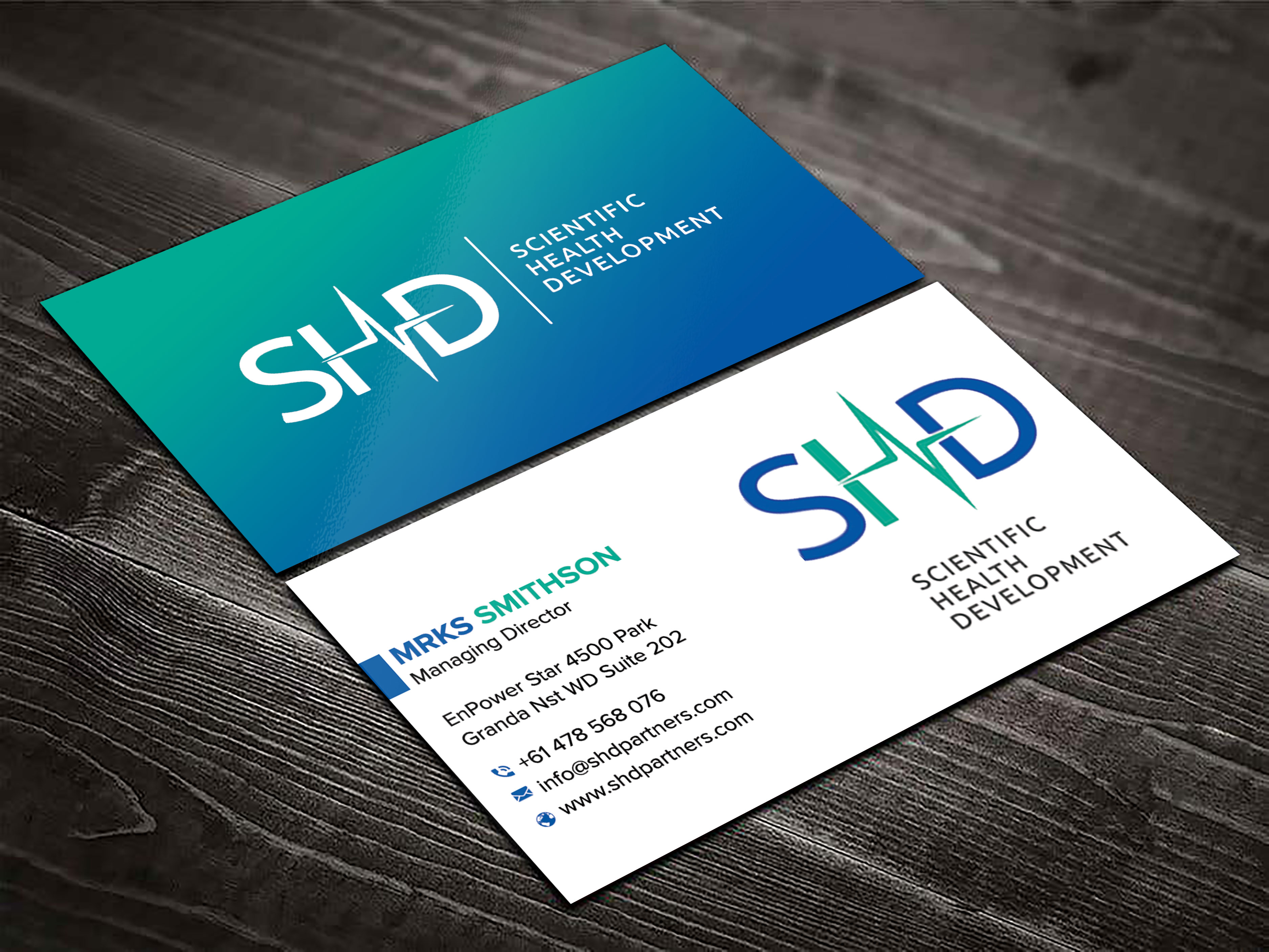 Business Card Design by sadikul islam for Scientific Health Development | Design #29021869