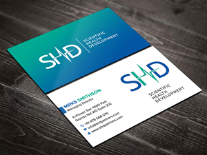 Business Card Design by sadikul islam for Scientific Health Development | Design: #29021869