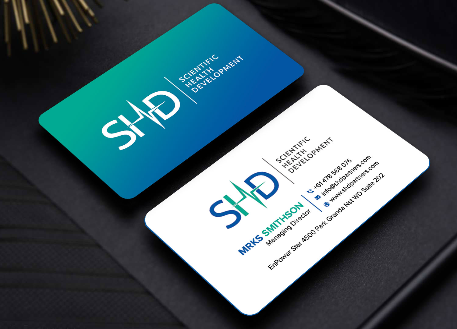 Business Card Design by sadikul islam for Scientific Health Development | Design #29021876