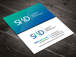 Business Card Design by sadikul islam for Scientific Health Development | Design: #29021881