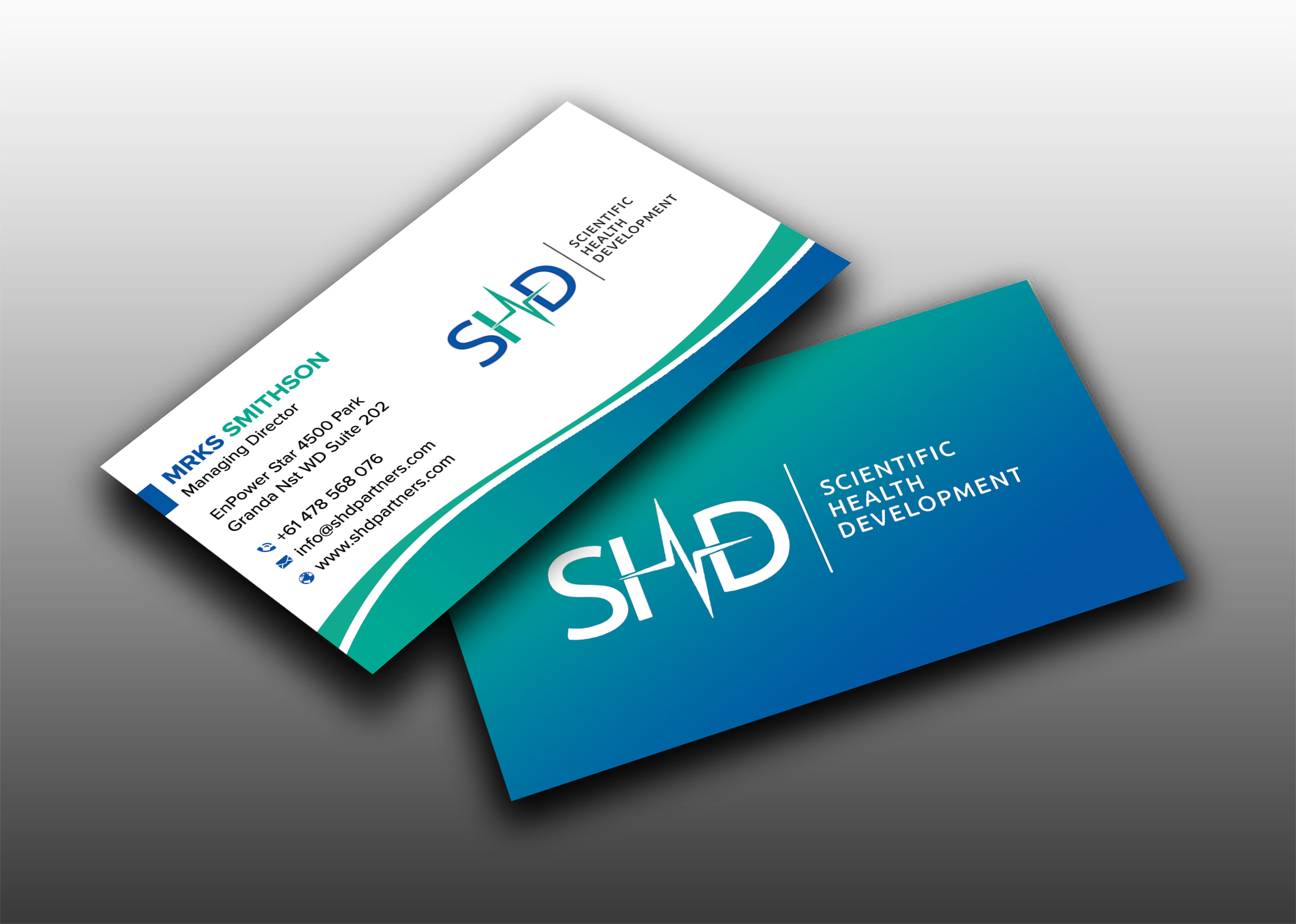 Business Card Design by sadikul islam for Scientific Health Development | Design #29022615