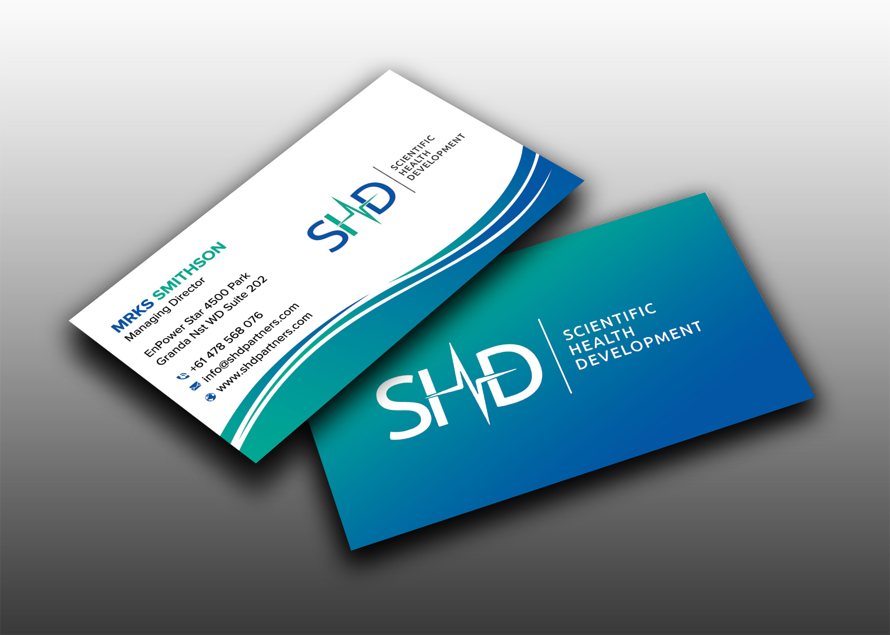 Business Card Design by sadikul islam for Scientific Health Development | Design #29022624