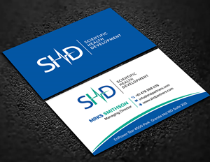 Business Card Design by sadikul islam for Scientific Health Development | Design: #29022995