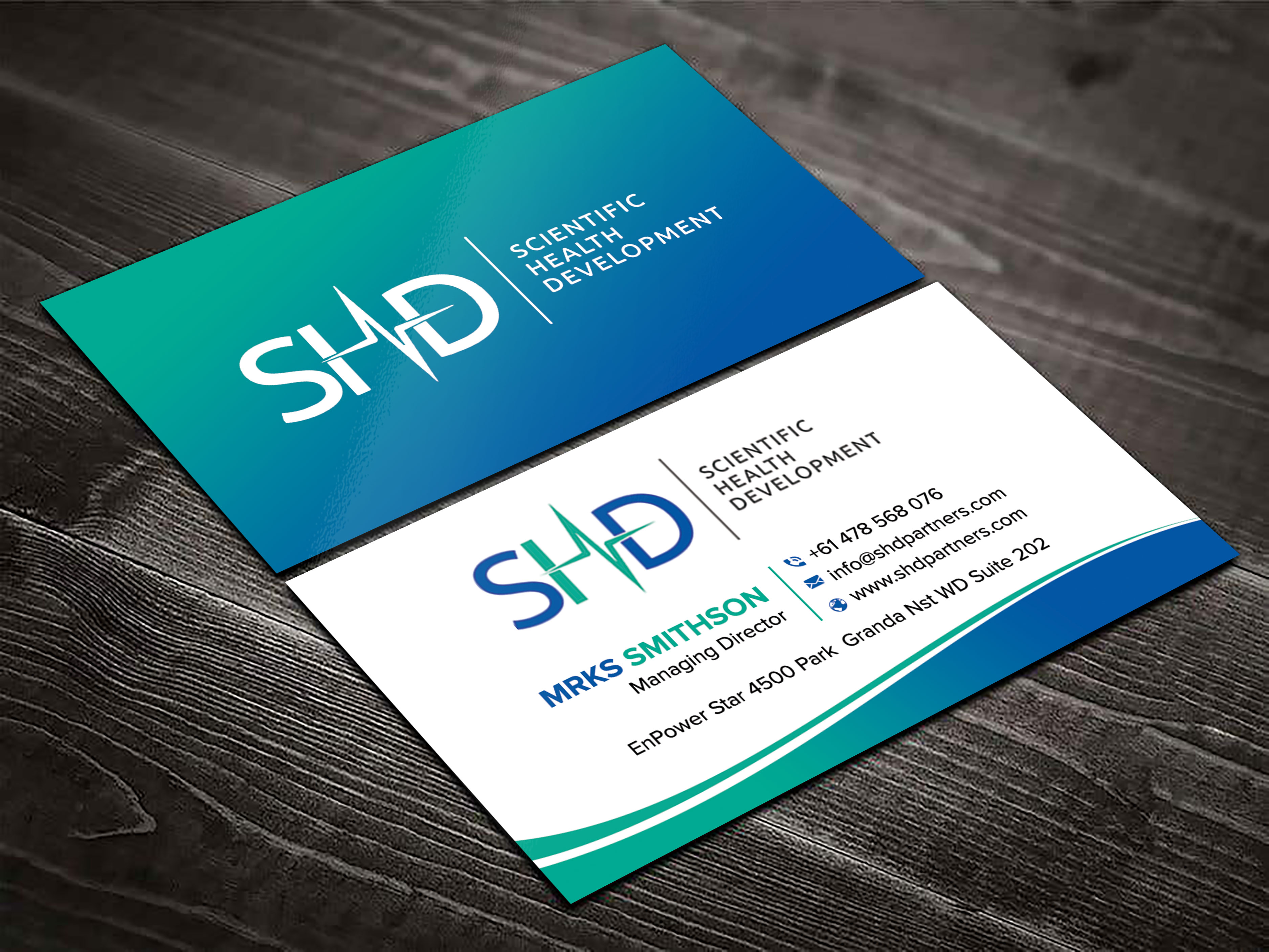 Business Card Design by sadikul islam for Scientific Health Development | Design #29023001