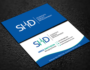 Business Card Design by sadikul islam for Scientific Health Development | Design: #29023003