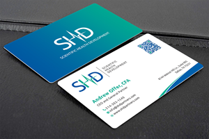 Business Card Design by Creative Moon Design for Scientific Health Development | Design: #29022964