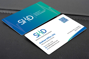 Business Card Design by Creative Moon Design for Scientific Health Development | Design: #29022966