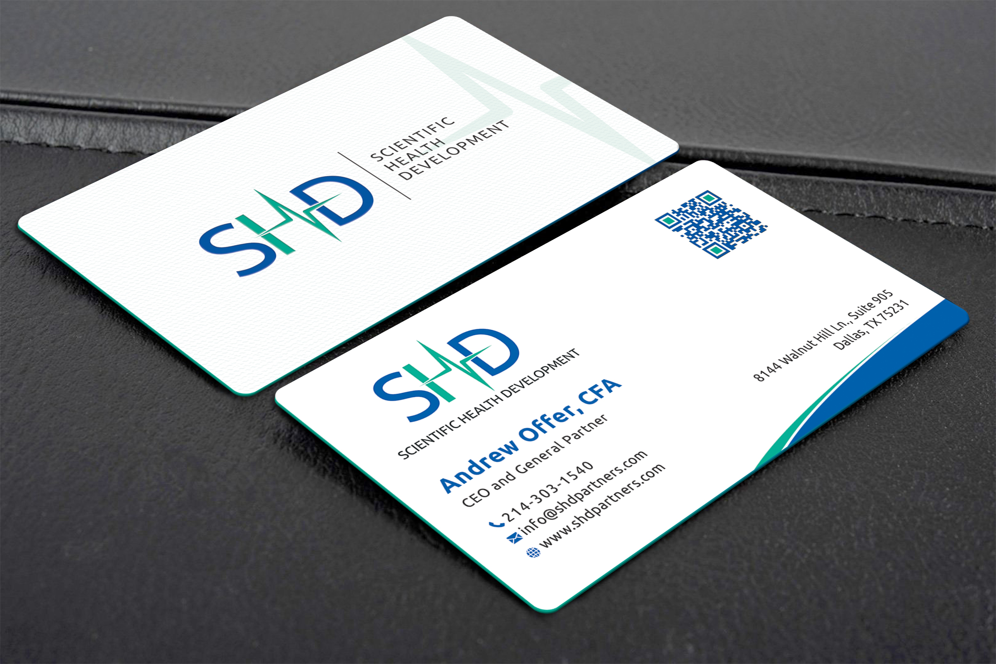 Business Card Design by Creative Moon Design for Scientific Health Development | Design #29023385