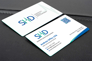 Business Card Design by Creative Moon Design for Scientific Health Development | Design: #29023385