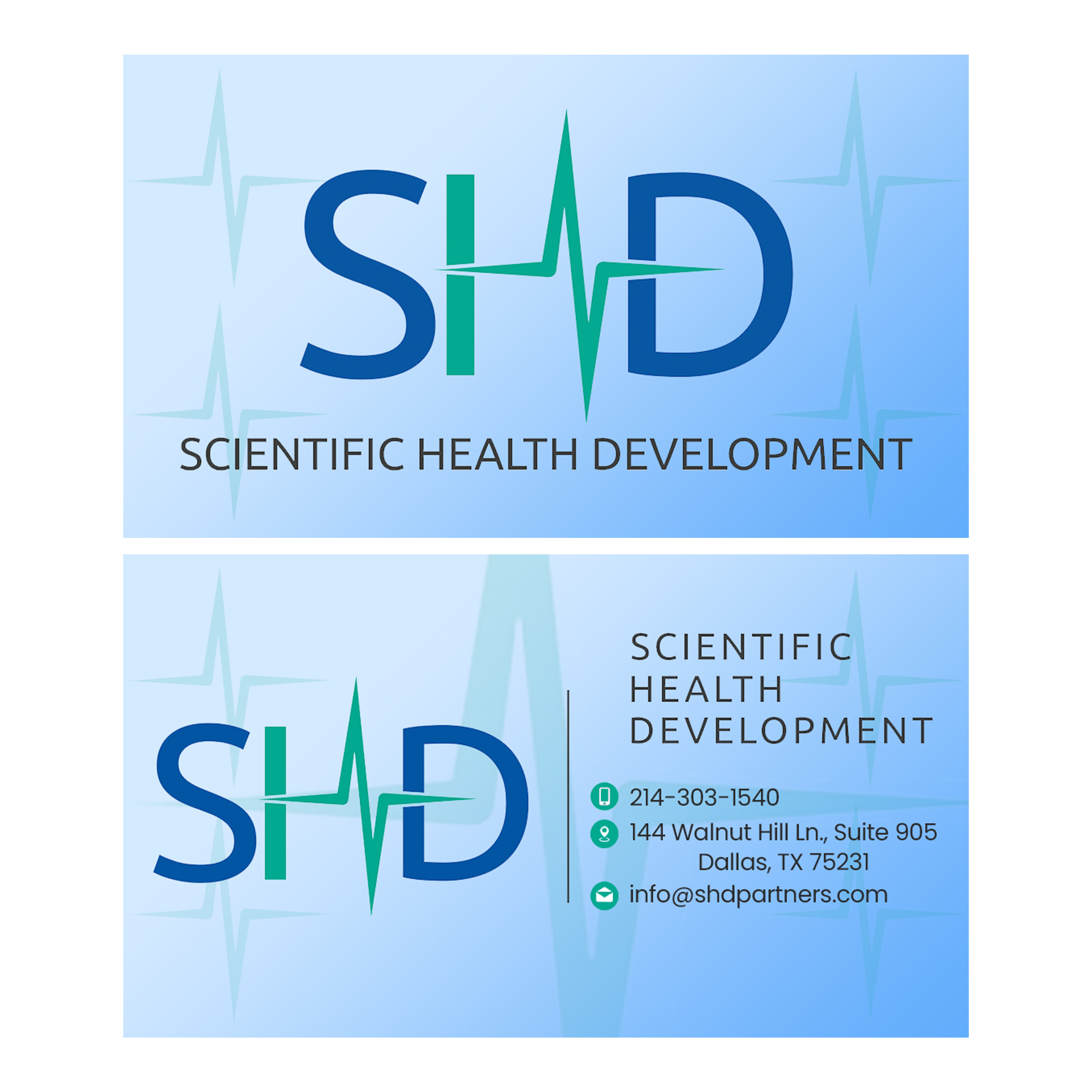 Business Card Design by Pegasus for Scientific Health Development | Design #29011871
