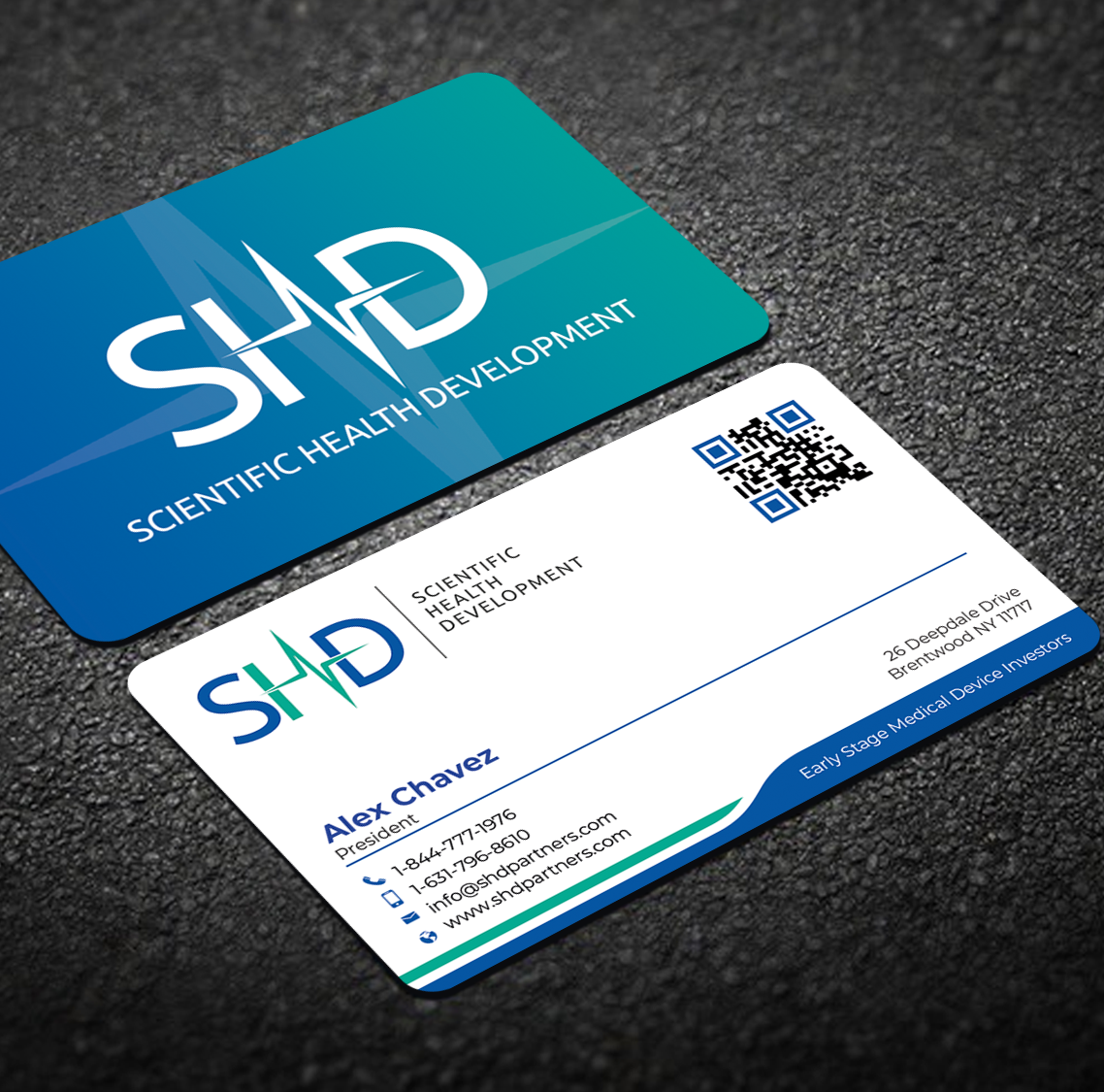 Business Card Design by Graphixpointt for Scientific Health Development | Design #29036019