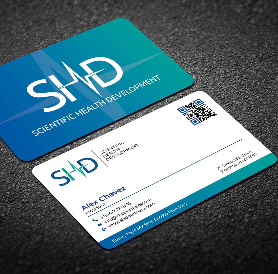 Visitenkarten-Design von Graphixpointt für Scientific Health Development | Design #29036143