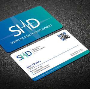 Visitenkarten-Design von Graphixpointt für Scientific Health Development | Design: #29036143