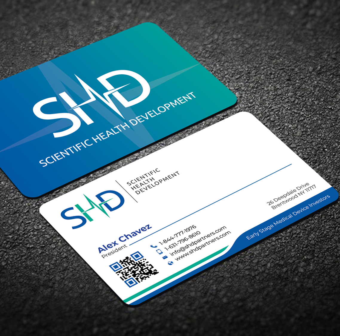 Business Card Design by Graphixpointt for Scientific Health Development | Design #29036144