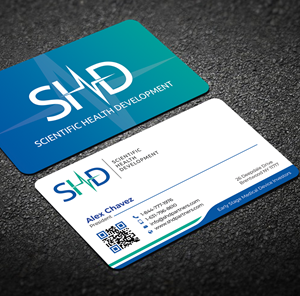 Visitenkarten-Design von Graphixpointt für Scientific Health Development | Design: #29036144