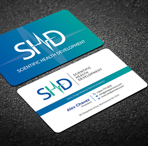 Visitenkarten-Design von Graphixpointt für Scientific Health Development | Design: #29036145