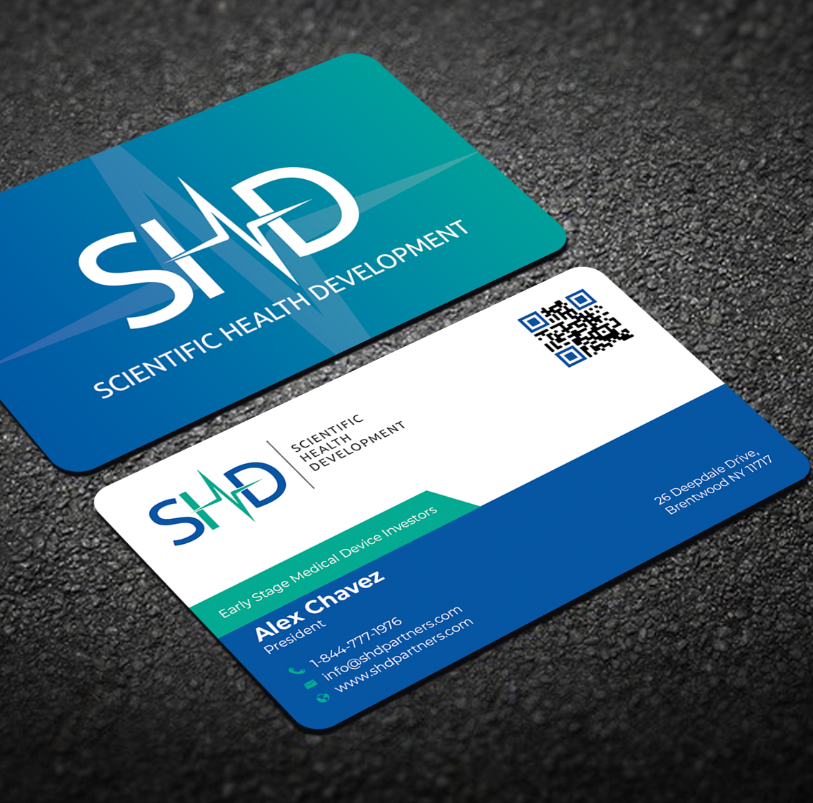 Visitenkarten-Design von Graphixpointt für Scientific Health Development | Design #29037446