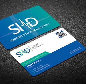 Visitenkarten-Design von Graphixpointt für Scientific Health Development | Design: #29037446