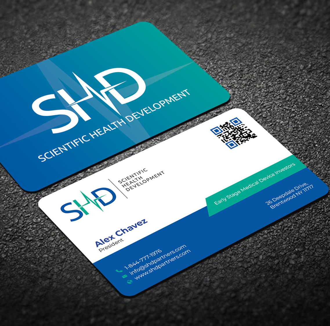 Visitenkarten-Design von Graphixpointt für Scientific Health Development | Design #29037448