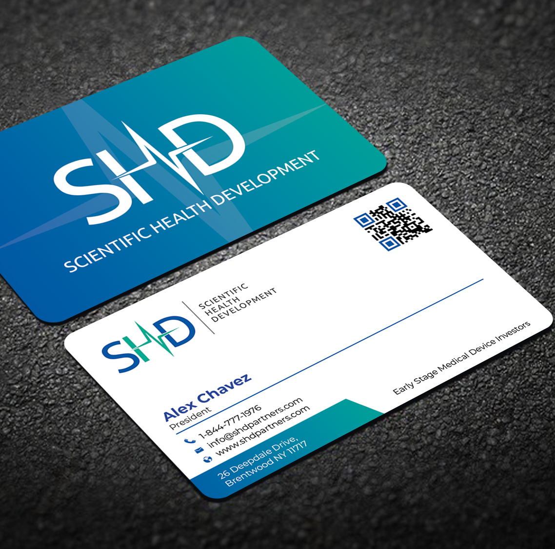 Visitenkarten-Design von Graphixpointt für Scientific Health Development | Design #29037449