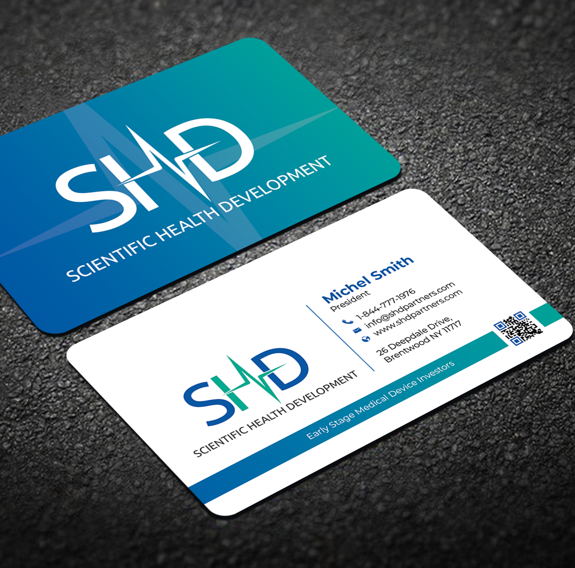 Visitenkarten-Design von Graphixpointt für Scientific Health Development | Design #29037450