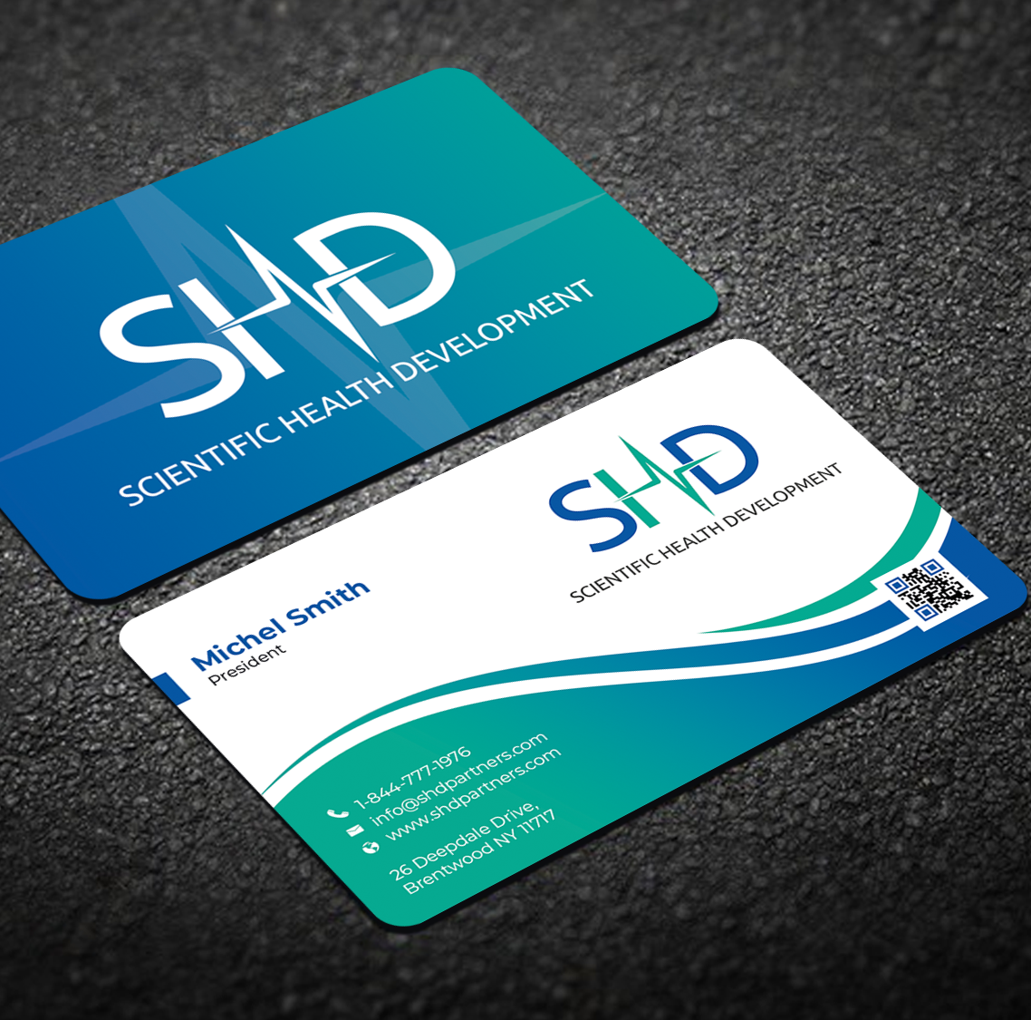 Visitenkarten-Design von Graphixpointt für Scientific Health Development | Design #29037471