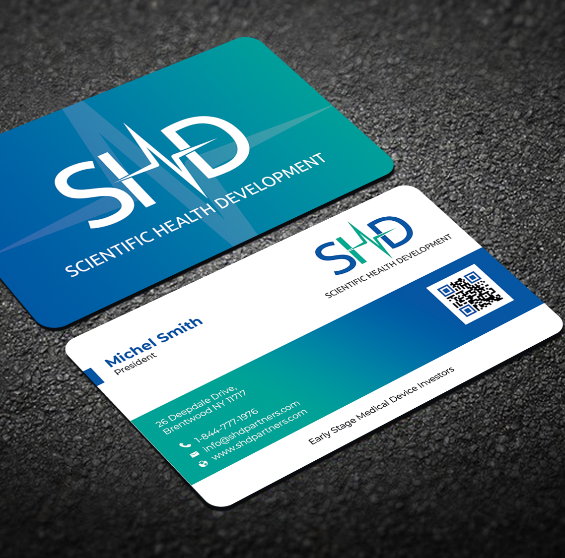 Visitenkarten-Design von Graphixpointt für Scientific Health Development | Design #29037490