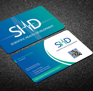 Business Card Design by Graphixpointt for Scientific Health Development | Design: #29037491